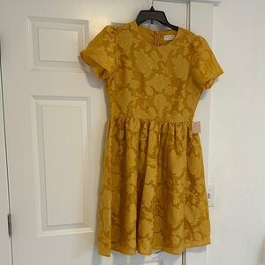 Rachel Parcell Yellow Floral Dress